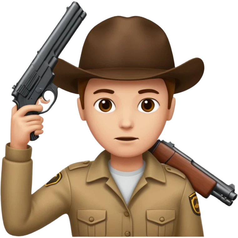 Gun to head emoji