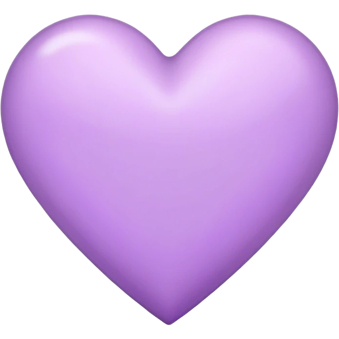 Light Purple Heart  emoji