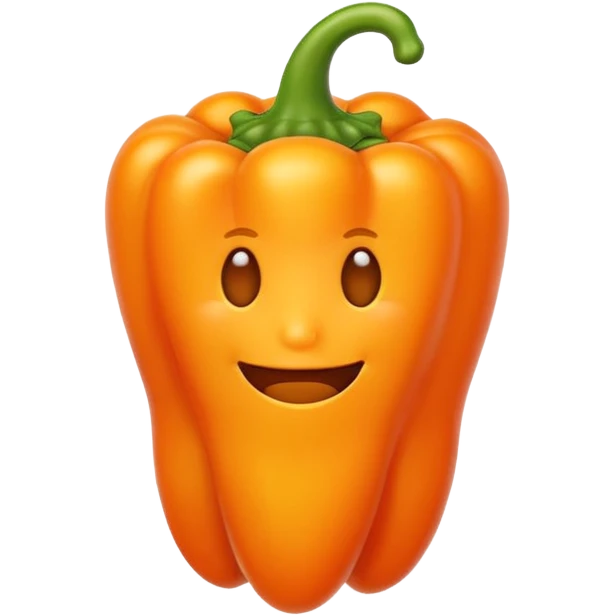 orange capsicum emoji