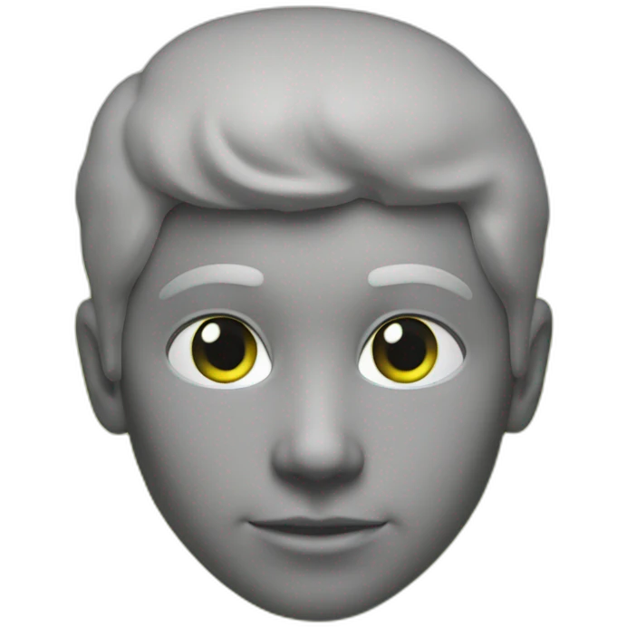 Coeur jaune fluo emoji