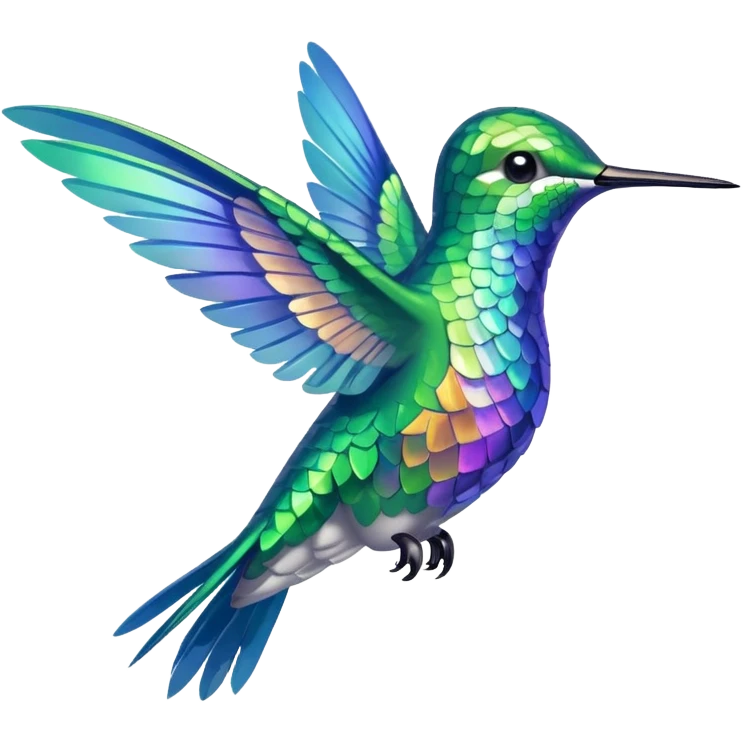 hummingbird emoji