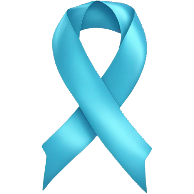 very light blue ribbon emoji