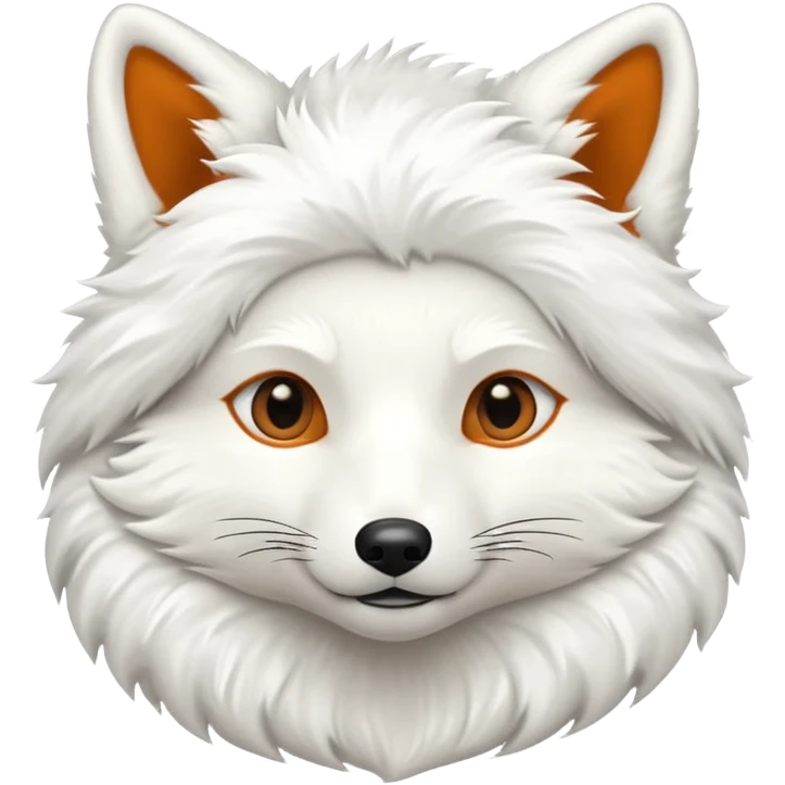white fox emoji