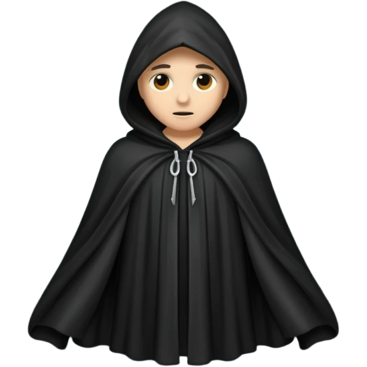 Hooded Cloak emoji