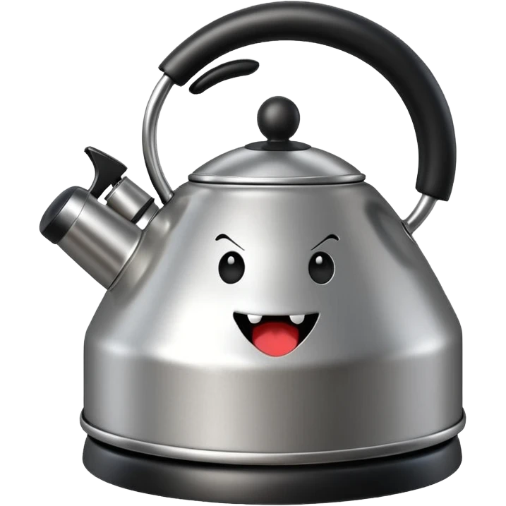 kettle hissing emoji
