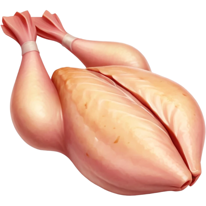 pieces of raw chicken emoji