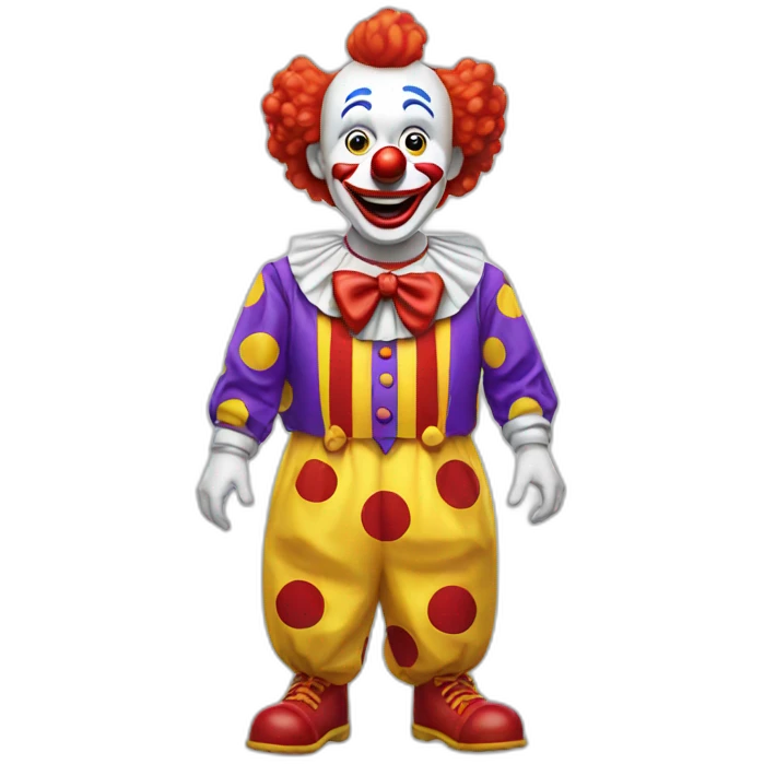 clown mcdonald emoji