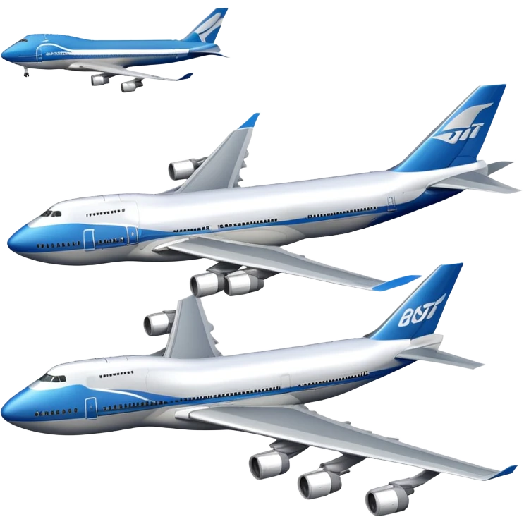 Boeing 747-400 emoji