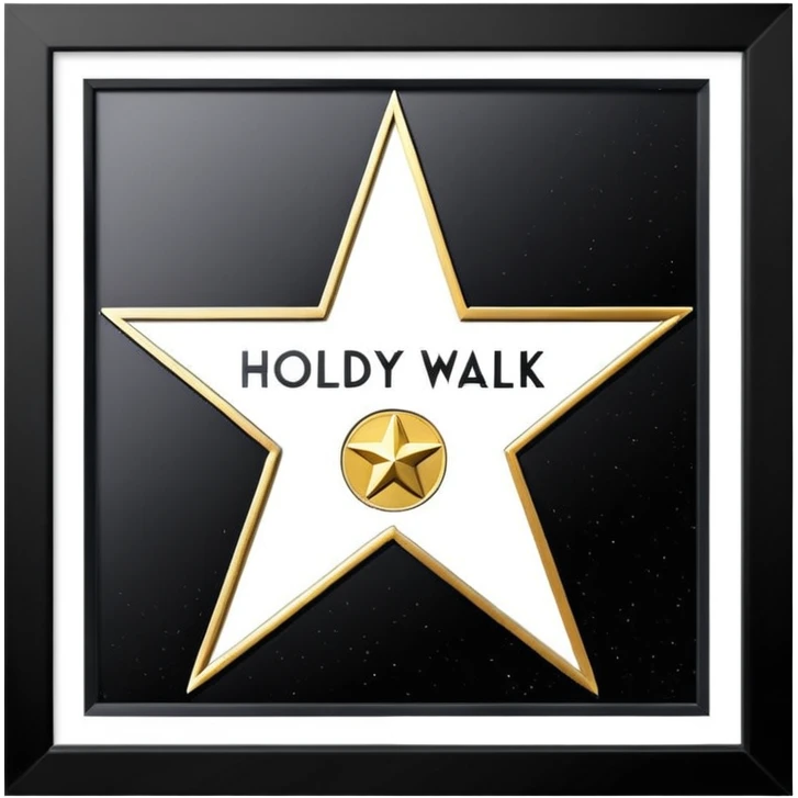 Hollywood Walk of Fame emoji