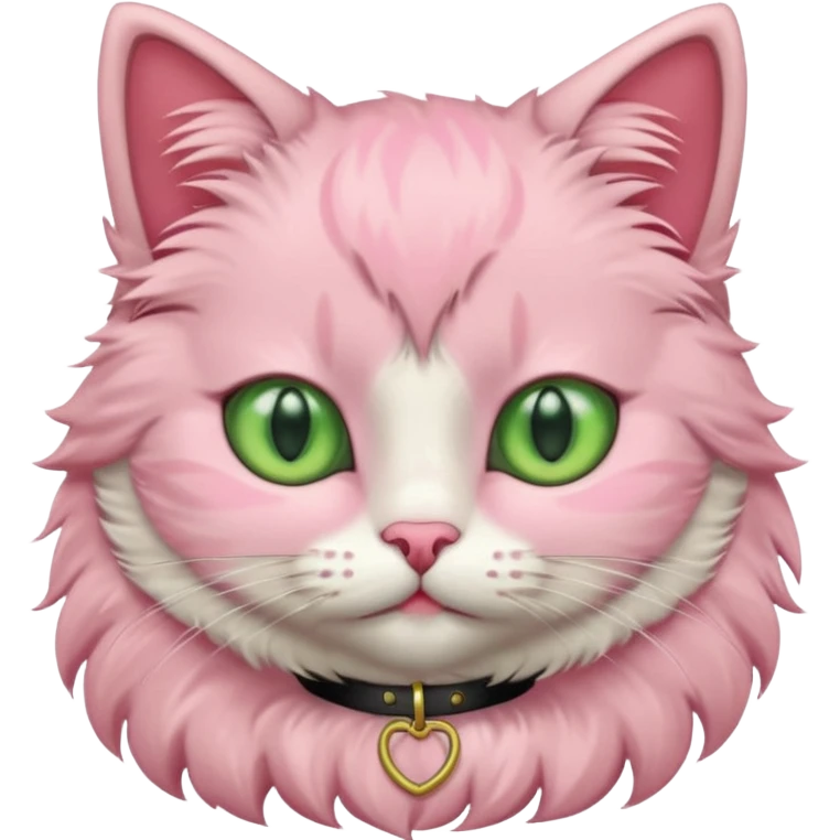 хочу 🐱 чтобы этот котик стал нежно розовым и с шеей emoji