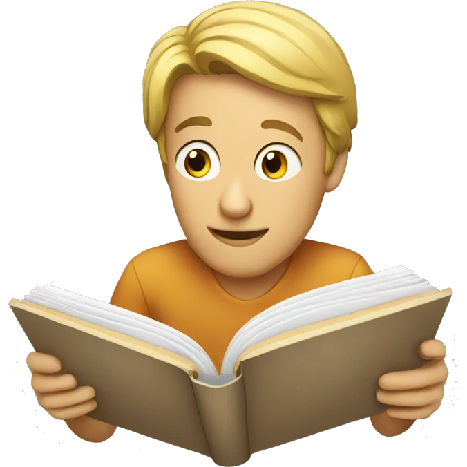 reading emoji