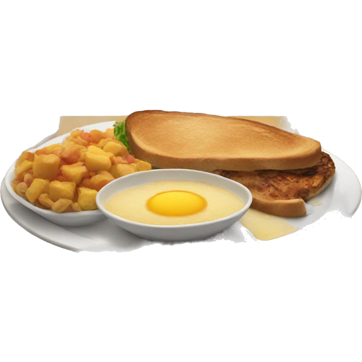 sunrise meal emoji