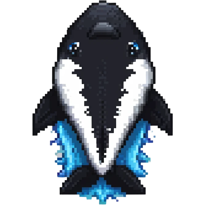 Shamu orca whale emoji