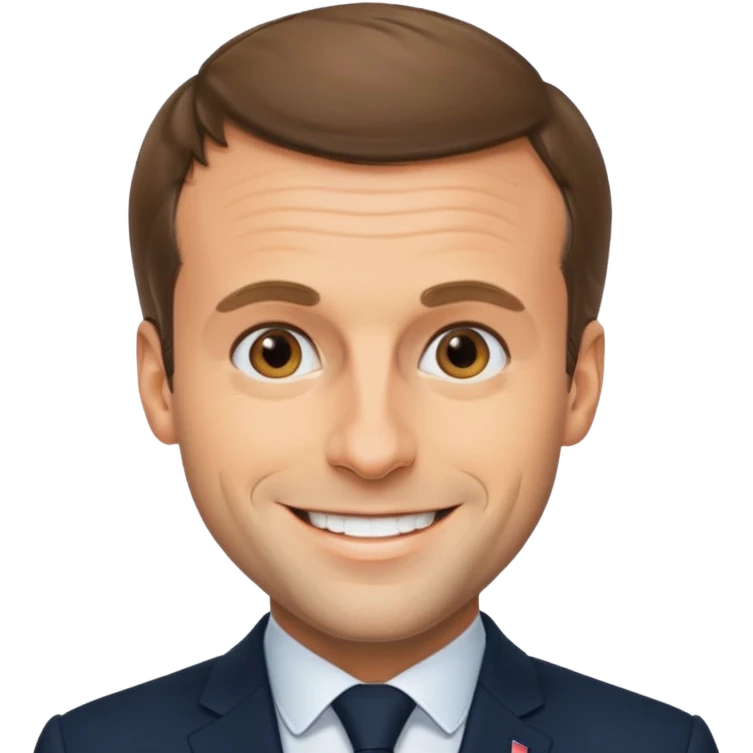 Emanuel Macron emoji