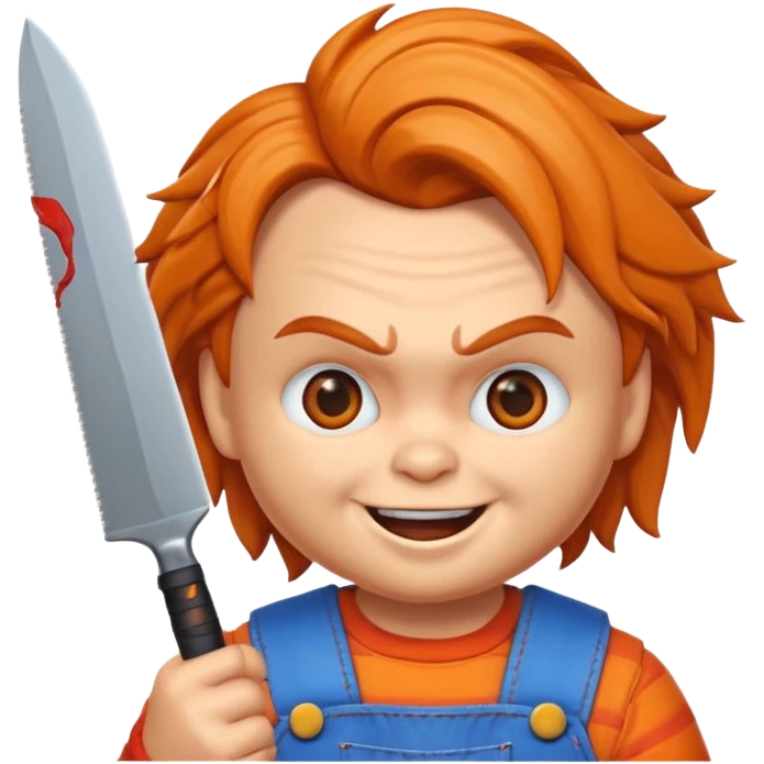 Un emojin de chuky emoji