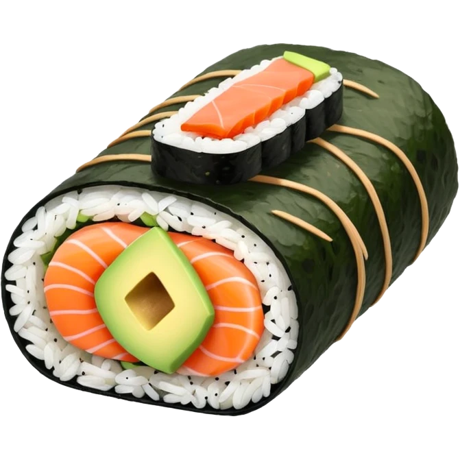 🫛🍣roll emoji