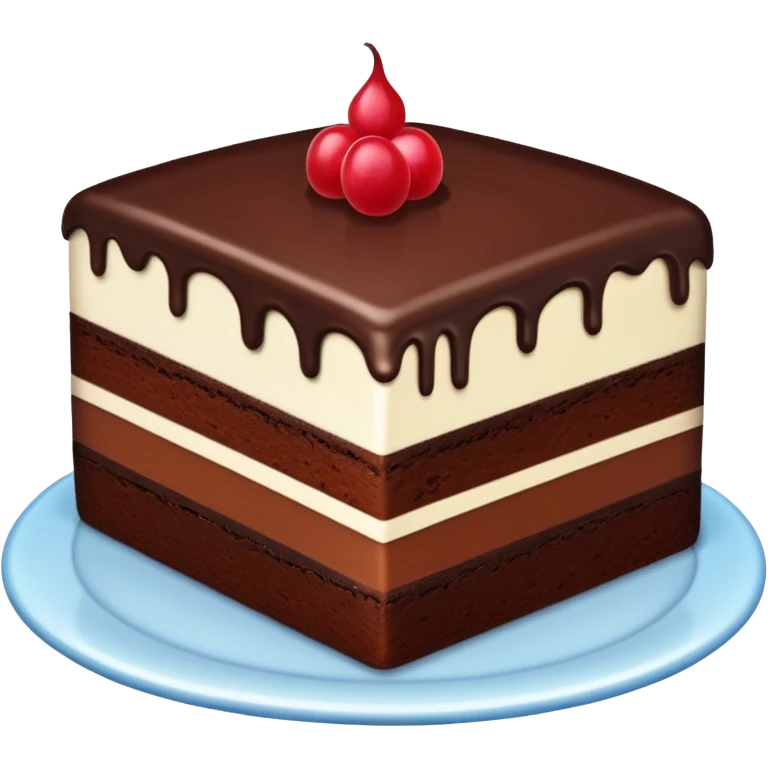 one pieces of cake emoji