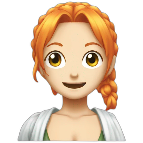 nami one piece emoji