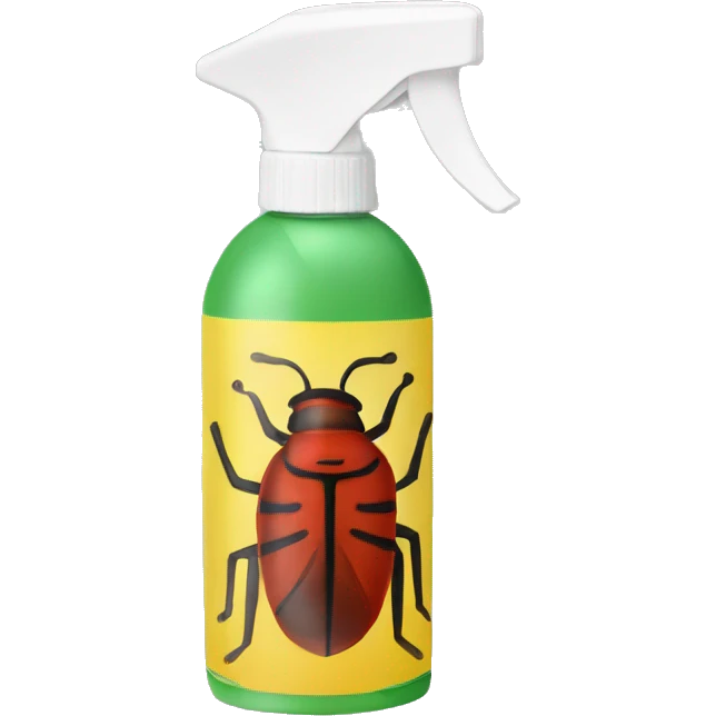 bug  spray with a bug on the front with 🚫 sign emoji