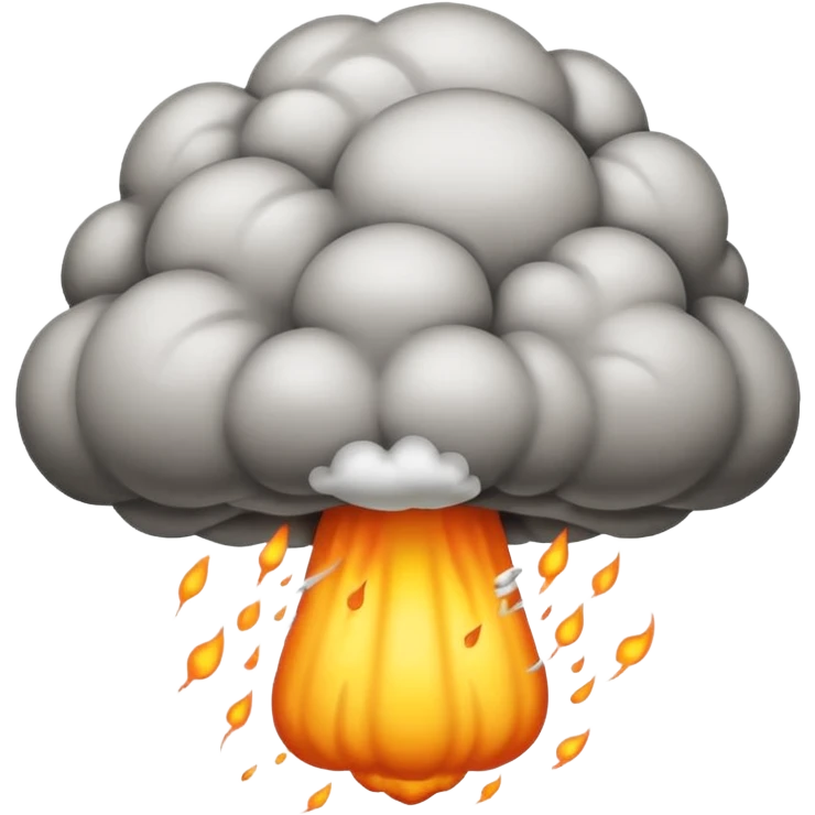 nuke bomb dropping emoji