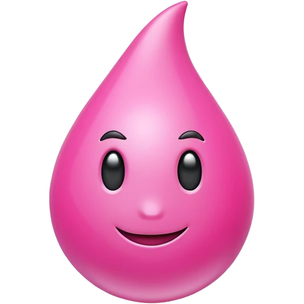 3d levitating pink percent emoji
