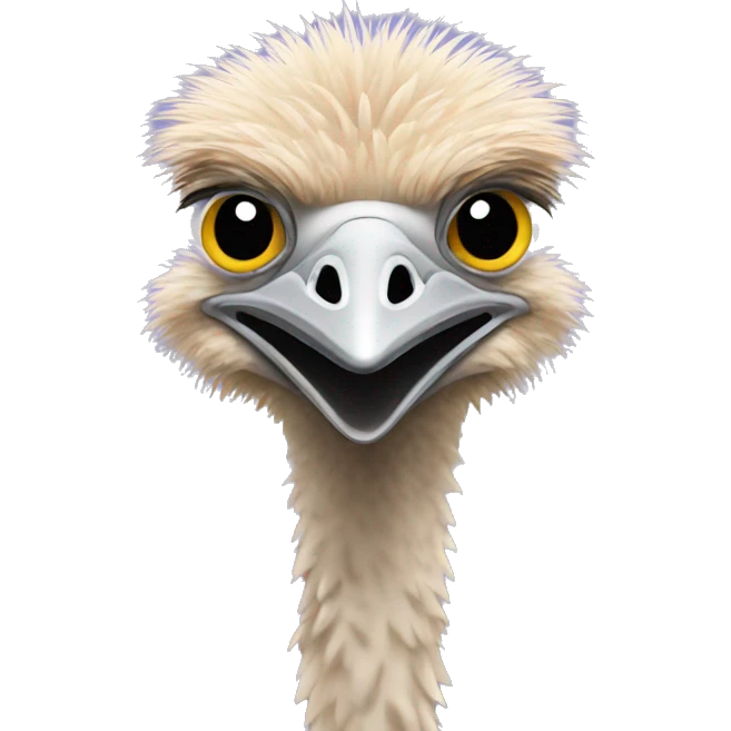ostrich emoji