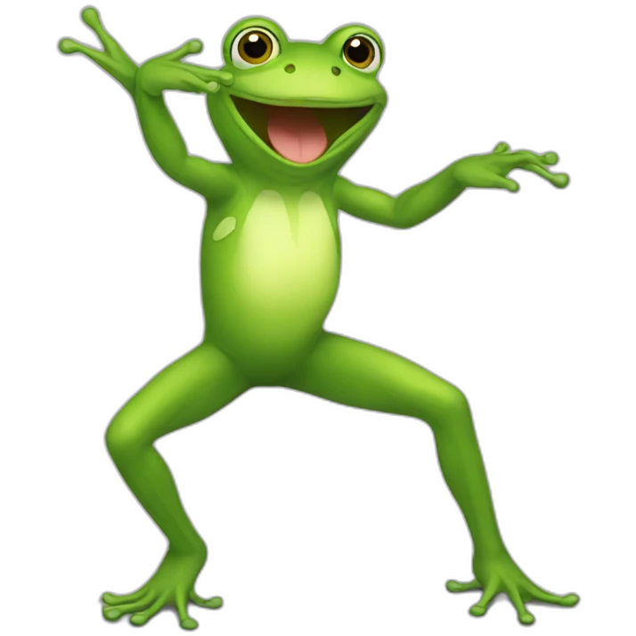 frog-dance emoji