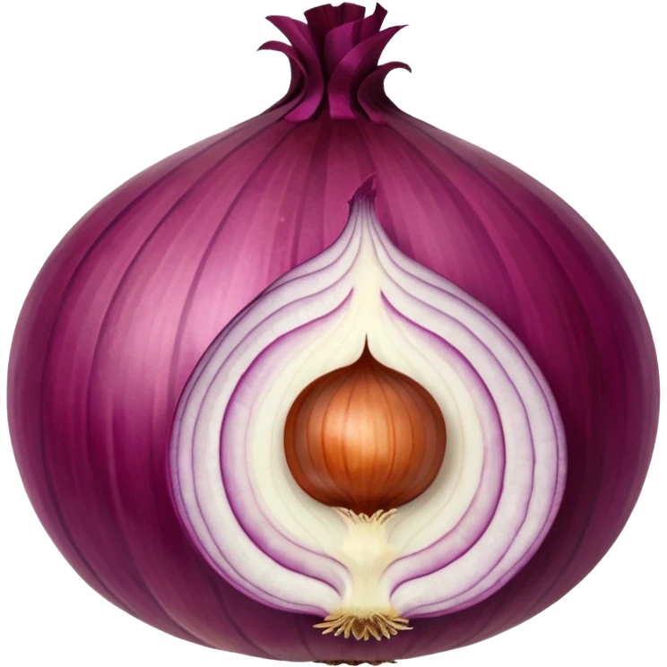 red onion emoji
