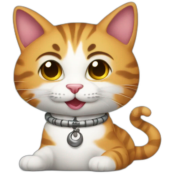 Hookah cat emoji