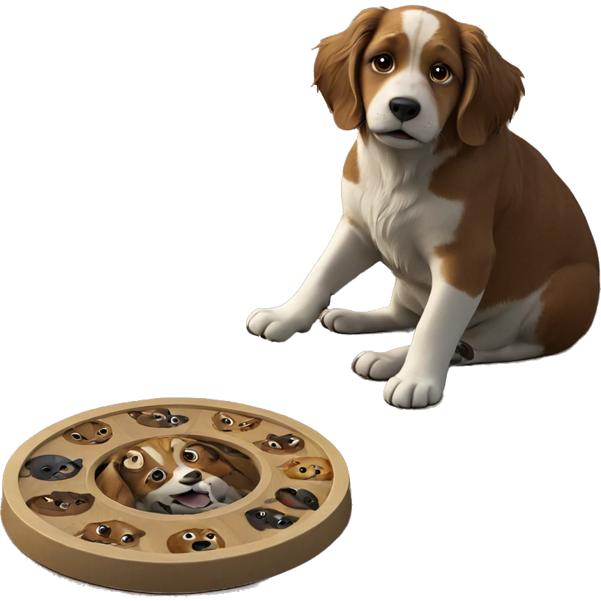 realistic indoor animal scene emoji