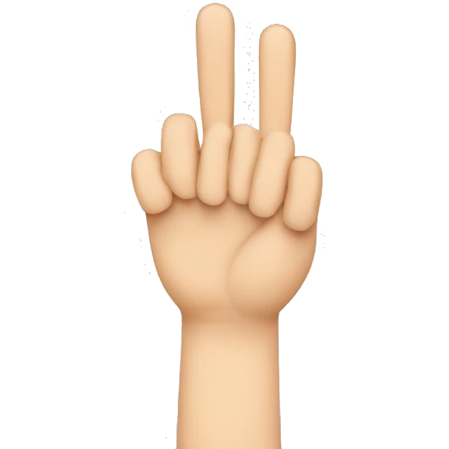 index fingers and thumbs making a rectangle emoji