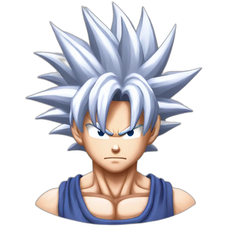 Sangoku ultra instinct emoji
