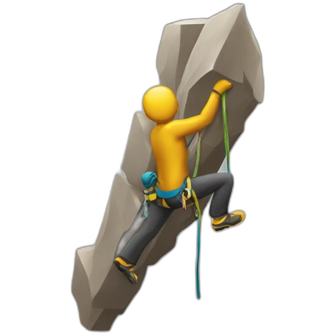 climbing book emoji