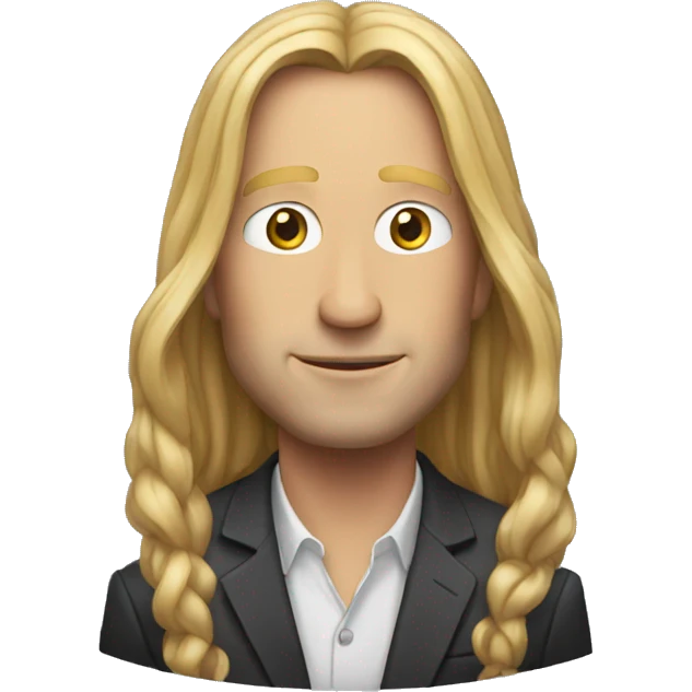 bezos with long hair emoji