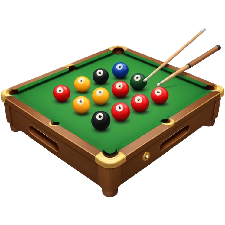 Snooker emoji