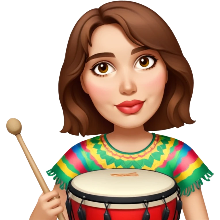 Festive Drummer emoji