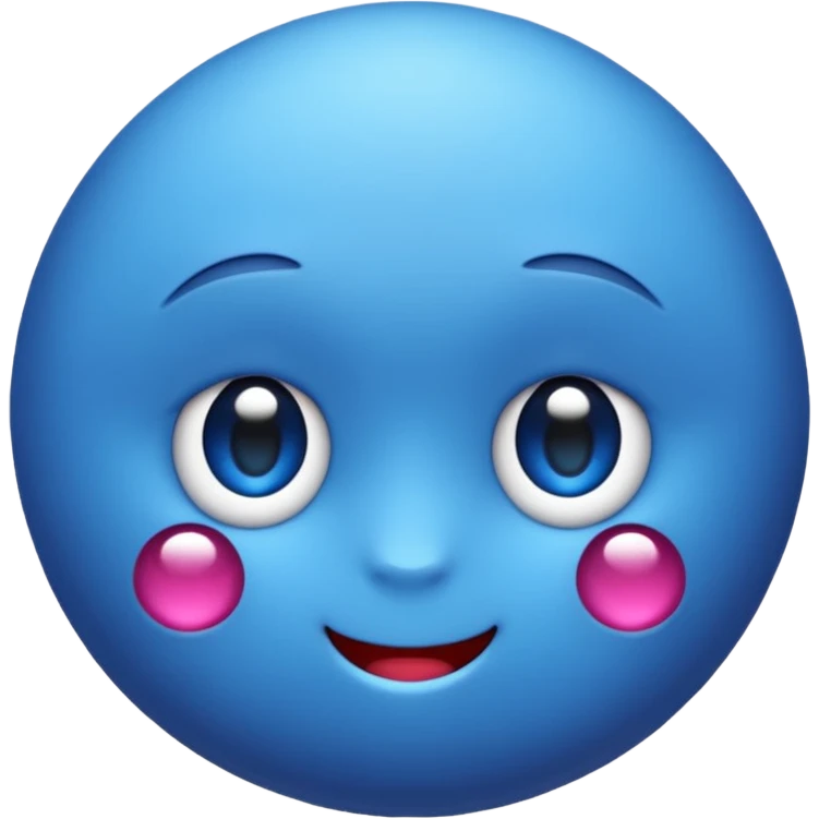 Un emoji myrtille mignon emoji