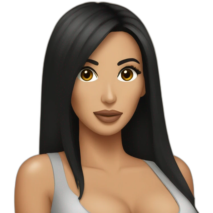 Kim kardashian  emoji