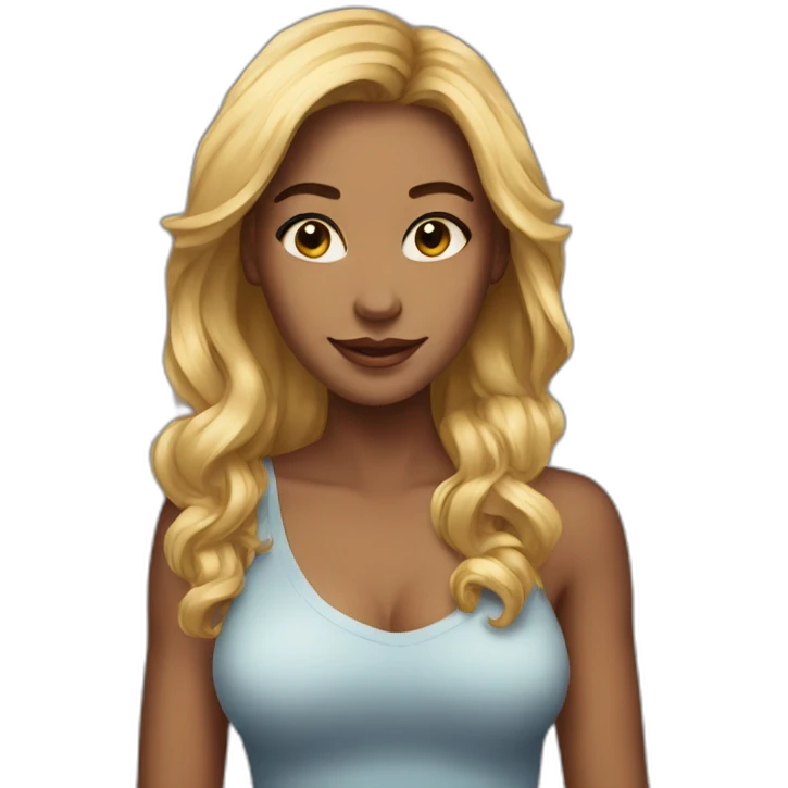 most attractive girl emoji