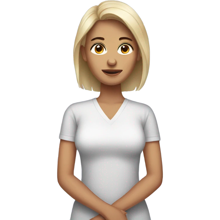 woman with psoriasis emoji