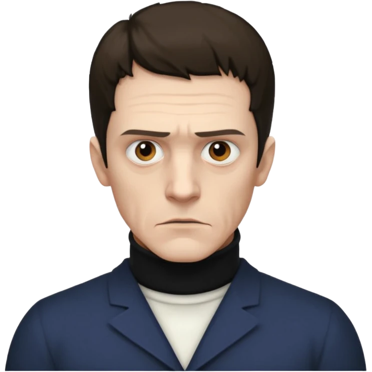 dr victor frankenstein white turtleneck  emoji