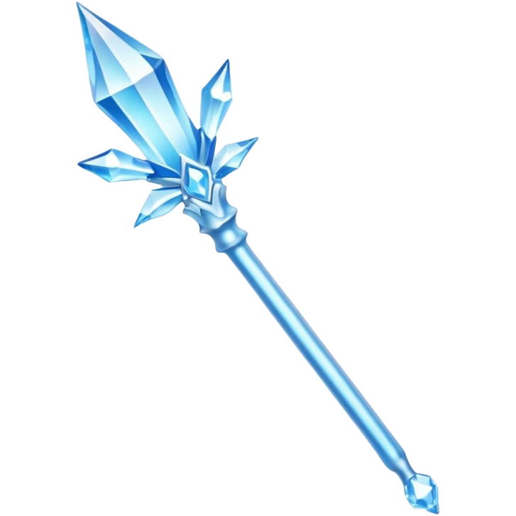 snow queen wand emoji