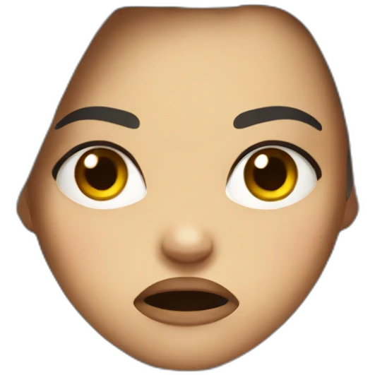 Angry girl  emoji