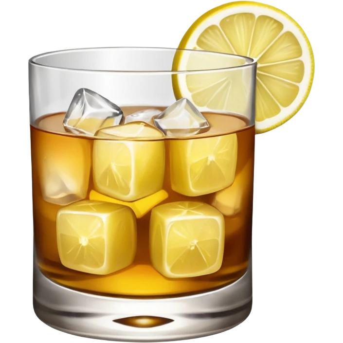 mach mir einen Whiskey sour in emoji form emoji