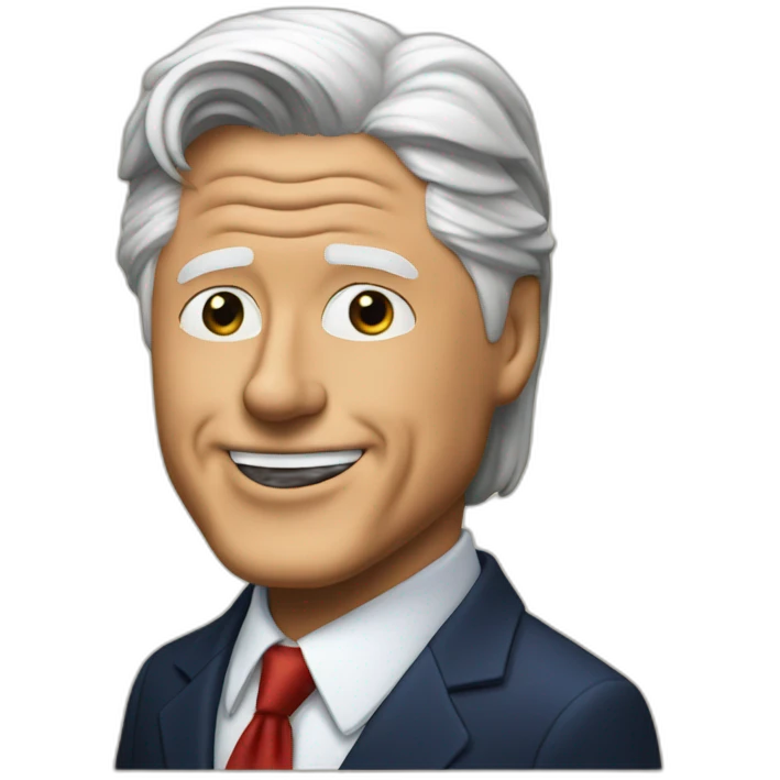 gay bill clinton emoji