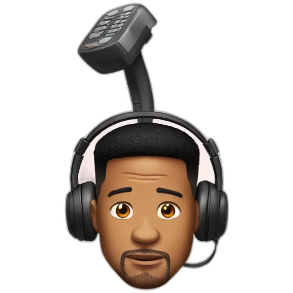 Phone on the head will smith emoji
