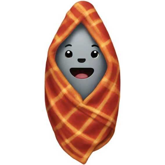happy pepper in blanket emoji