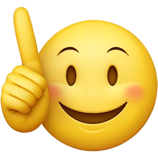  smiley that is smilling but with a middle finger  emoji