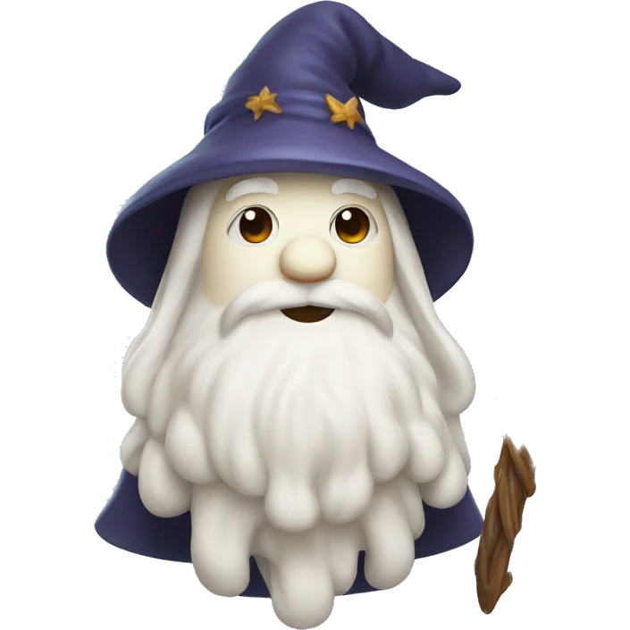 wizard marshmallow emoji