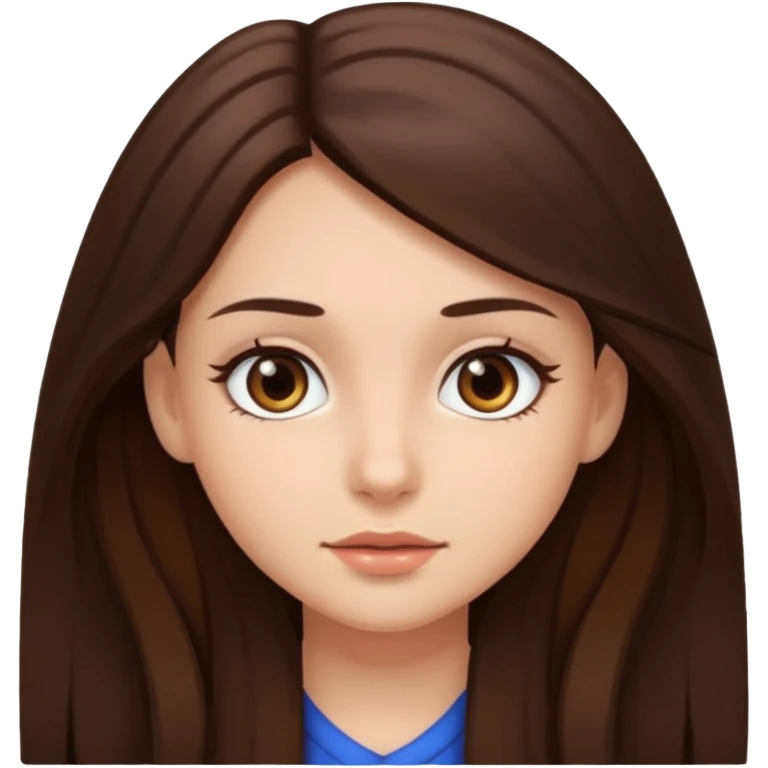 can you mak e the eye dark brown emoji